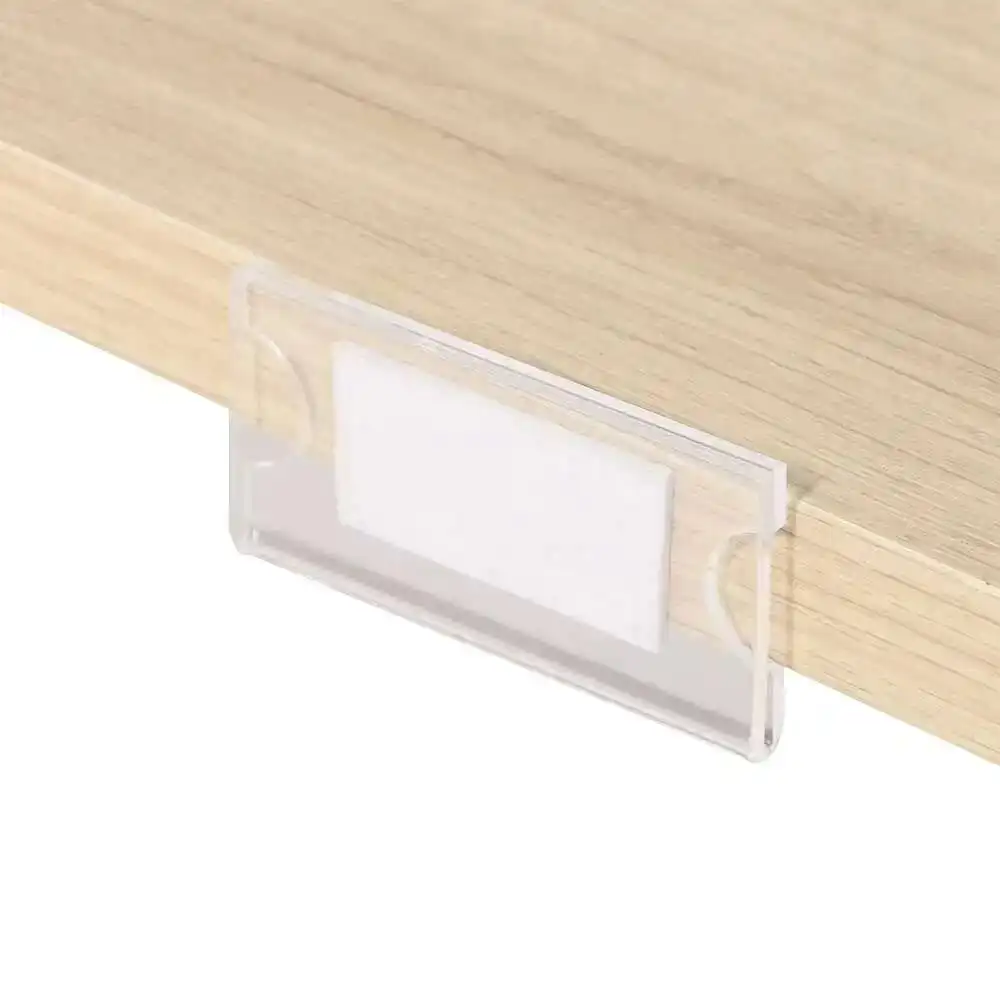 20pc Custom Size Shelf Edge Talker Adhesive Price Tag Sleeve Logo Number Name Info Card Display Holder Rack Sign Clip Frame Case
20pc Custom Size Shelf Edge Talker Adhesive Price Tag Sleeve Logo Number Name Info Card Display Holder Rack Sign Clip Frame Case