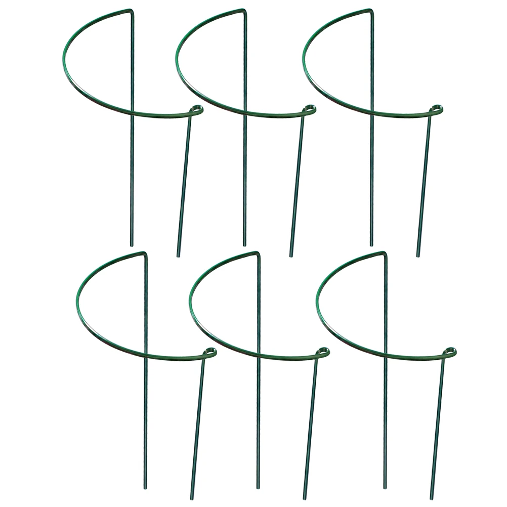 6 Pcs Plant Support Stake Rack Indoors Outdoor Potted Trellis Climbing Frame Garden Iron Material Sturdy Support Vine Holder
6 Pcs Plant Support Stake Rack Indoors Outdoor Potted Trellis Climbing Frame Garden Iron Material Sturdy Support Vine Holder