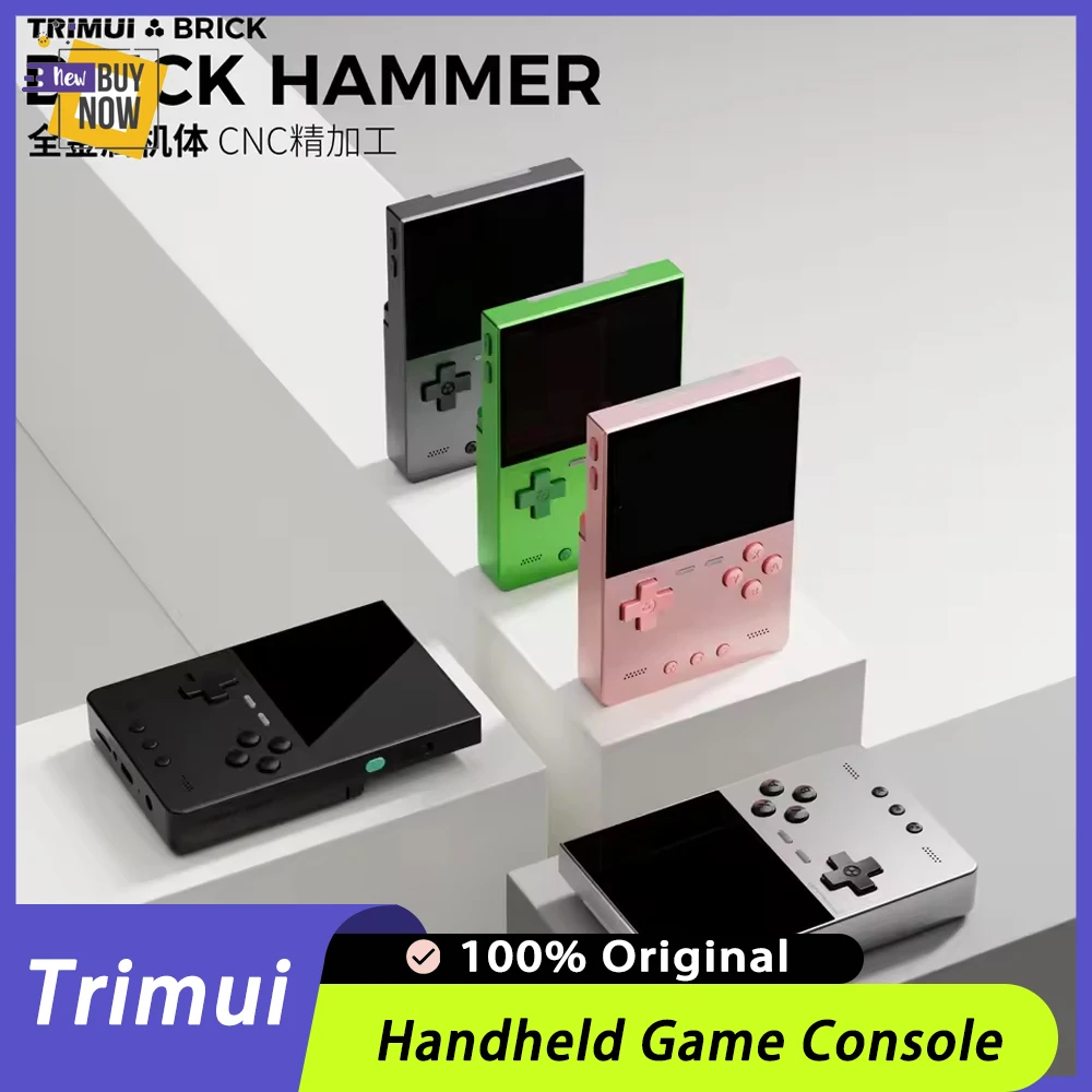 Trimui Brick Hammer Handheld Game Console Open Source 400ppi Player 3.2 Inch Cnc Metal Retro Game Machine Trimui Smart Pro
Trimui Brick Hammer Handheld Game Console Open Source 400ppi Player 3.2 Inch Cnc Metal Retro Game Machine Trimui Smart Pro