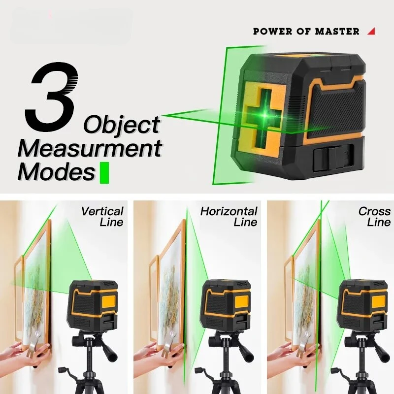 Level Portable Mini 2-line Level Green Light Laser Infrared Line Projector High Precision Level Green Light Instrument Tool
Level Portable Mini 2-line Level Green Light Laser Infrared Line Projector High Precision Level Green Light Instrument Tool