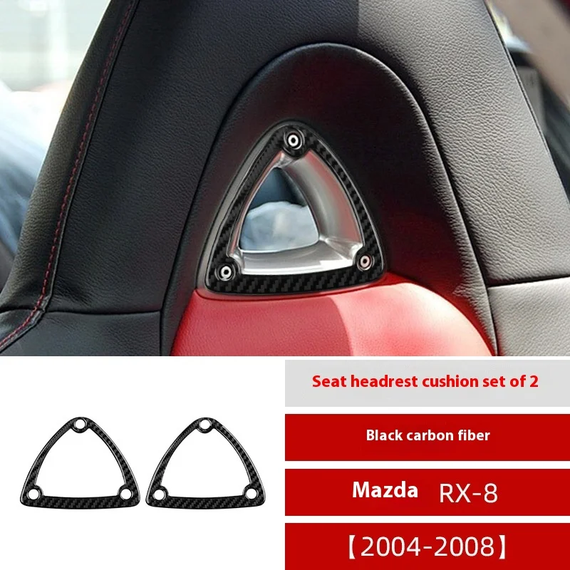For Mazda 04-08 RX-8 Interior Modification Carbon Fiber Seat Head Rest Decorative Sticker
For Mazda 04-08 RX-8 Interior Modification Carbon Fiber Seat Head Rest Decorative Sticker