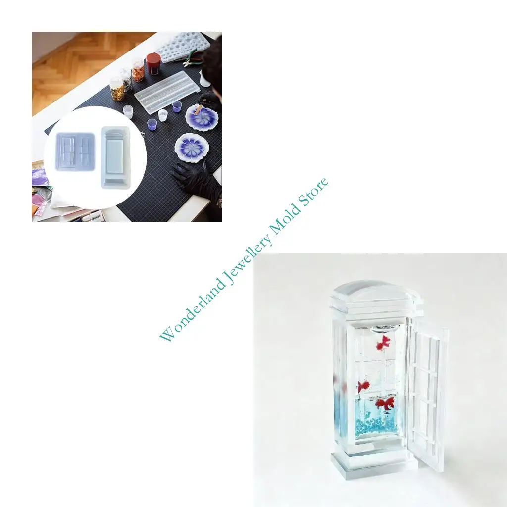 H7EB Silicone Mold Openable Phone Booth Design for Resin Soap Crafting
H7EB Silicone Mold Openable Phone Booth Design for Resin Soap Crafting