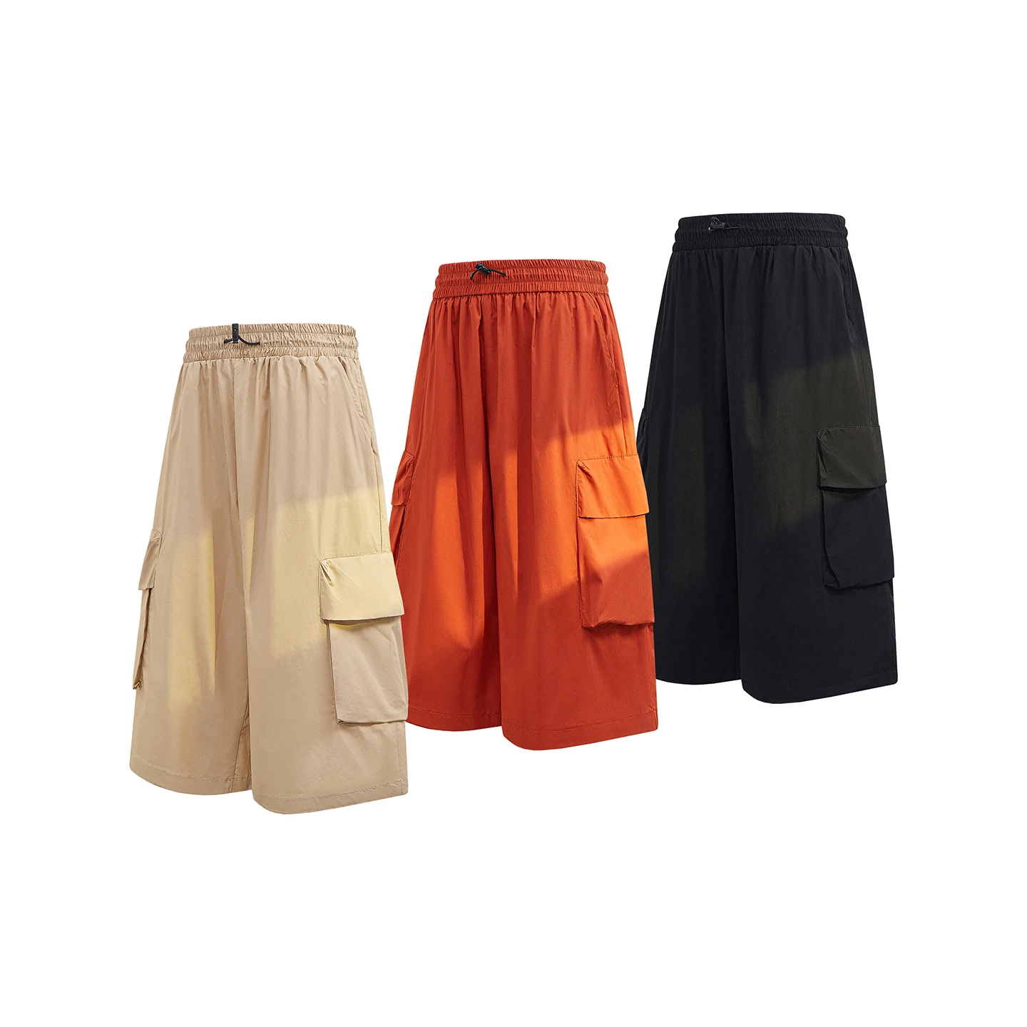 Men's Cargo Shorts Summer Fashion Solid Color Breathable 100% Cotton Multi Pocket Wide Leg 7-Point-Pants Streetwear Sports Casua
Men's Cargo Shorts Summer Fashion Solid Color Breathable 100% Cotton Multi Pocket Wide Leg 7-Point-Pants Streetwear Sports Casua
