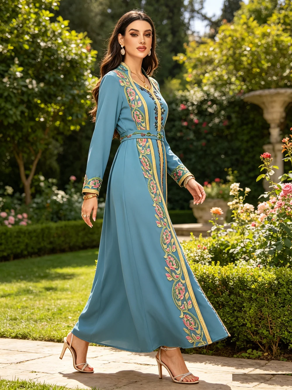 Diamond Embroidery Jalabiya Dubai Abaya Dress Women Muslim Evening Party Gown Morocco Kaftan Turkey Robe Femme Islamic Vestidos
Diamond Embroidery Jalabiya Dubai Abaya Dress Women Muslim Evening Party Gown Morocco Kaftan Turkey Robe Femme Islamic Vestidos