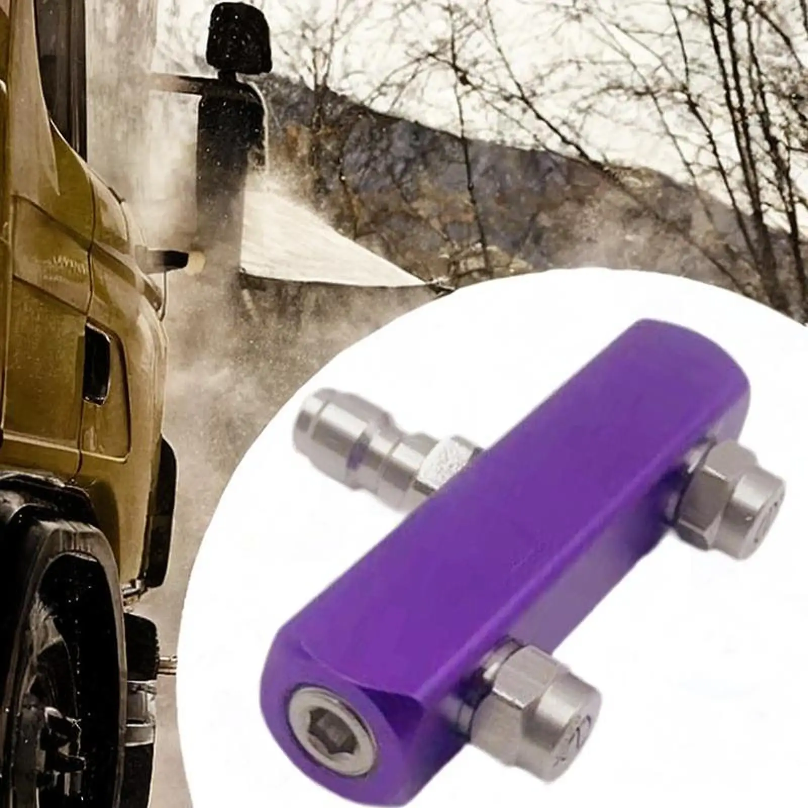 Pressure Washer Nozzle Power Washer Nozzle 1/4 inch Quick Connect Sturdy Twin
Pressure Washer Nozzle Power Washer Nozzle 1/4 inch Quick Connect Sturdy Twin