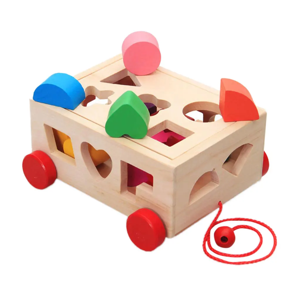 Shape Matching Trailer Wooden Toy Educational Intelligence Box Building Blocks Graphics Puzzle Game Child Color Recognition
Shape Matching Trailer Wooden Toy Educational Intelligence Box Building Blocks Graphics Puzzle Game Child Color Recognition