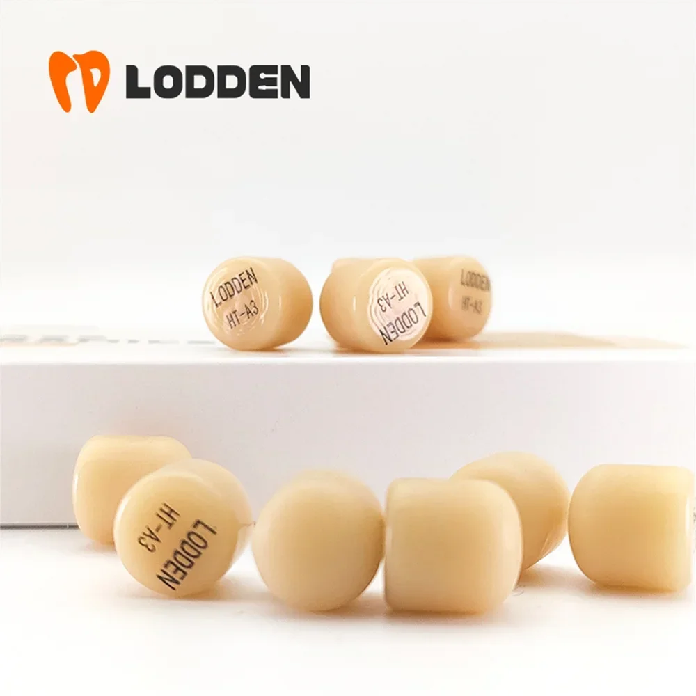 LODDEN Dental Press Ingots Glass Ceramic HT/LT Dental Veneer Disilicate Lithium 10 Pieces insumos odontologia Lab Materials
LODDEN Dental Press Ingots Glass Ceramic HT/LT Dental Veneer Disilicate Lithium 10 Pieces insumos odontologia Lab Materials
