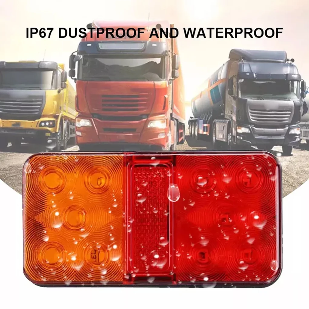 Universal Fit Car LED Light Wide Voltage Range For Trucks Trailers And 4X4s Trailer Tail Light 10LED
Universal Fit Car LED Light Wide Voltage Range For Trucks Trailers And 4X4s Trailer Tail Light 10LED