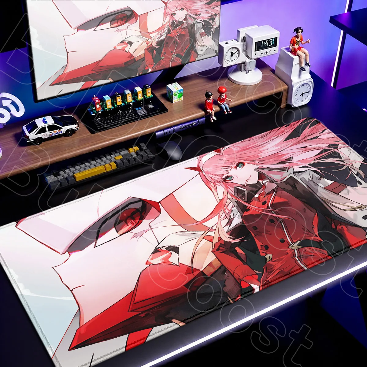 Large Laptop Gaming Desktop Mat Accessories Zero Two Darling in The FranXX Desk Carpet New Hot Wallpaper Anime Girl 02 Mouse Pad
Large Laptop Gaming Desktop Mat Accessories Zero Two Darling in The FranXX Desk Carpet New Hot Wallpaper Anime Girl 02 Mouse Pad