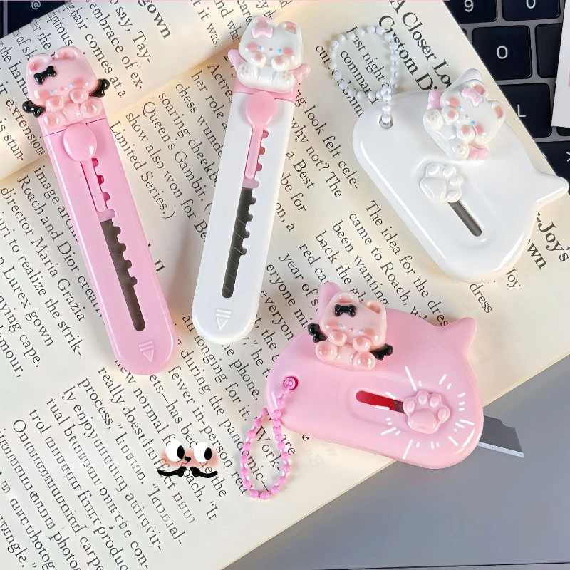 Мини Kawaii мультфильм котенок открывалка для писем белый розовый цвет креативный дизайн кошачья коробка резак портативный универсальный нож студенческие принадлежности
Мини Kawaii мультфильм котенок открывалка для писем белый розовый цвет креативный дизайн кошачья коробка резак портативный универсальный нож студенческие принадлежности