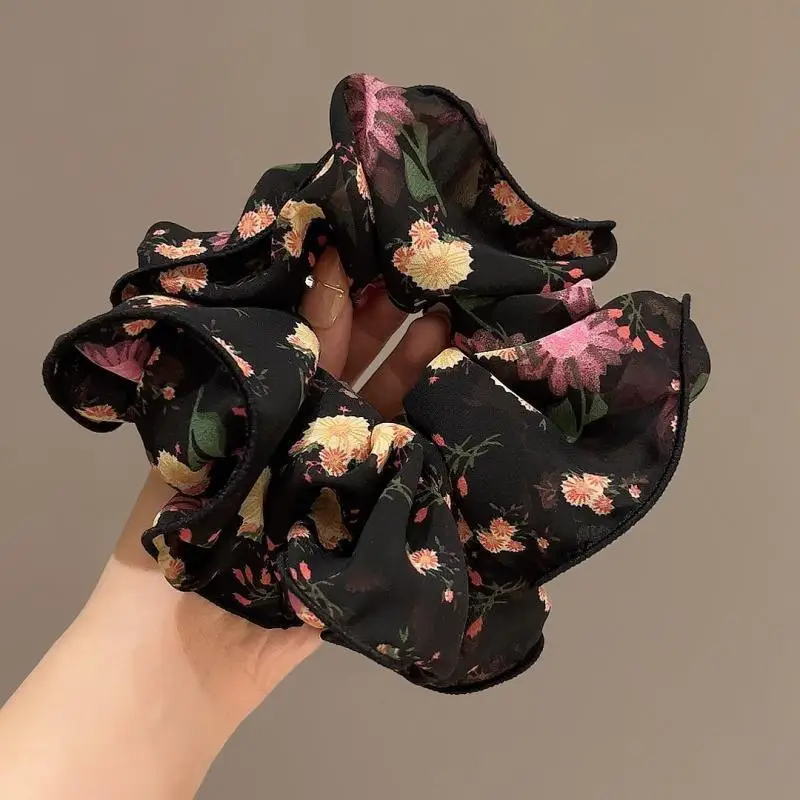 Premium Chiffon Scrunchie French Vintage Floral Design for Hair Bun Non Slip Soft Breathable Lightweight Everyday Wear
Premium Chiffon Scrunchie French Vintage Floral Design for Hair Bun Non Slip Soft Breathable Lightweight Everyday Wear