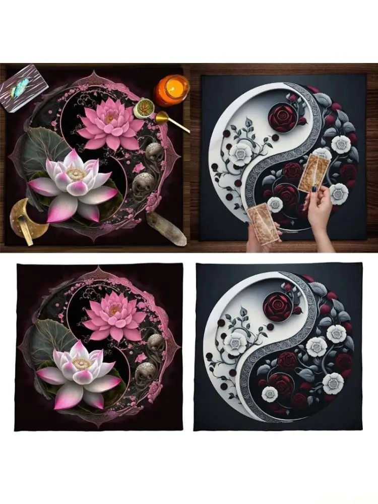 U2JB Divinations Card Table Cloth Tapestry Flower TaiChi Tarots Card Tablecloth
U2JB Divinations Card Table Cloth Tapestry Flower TaiChi Tarots Card Tablecloth
