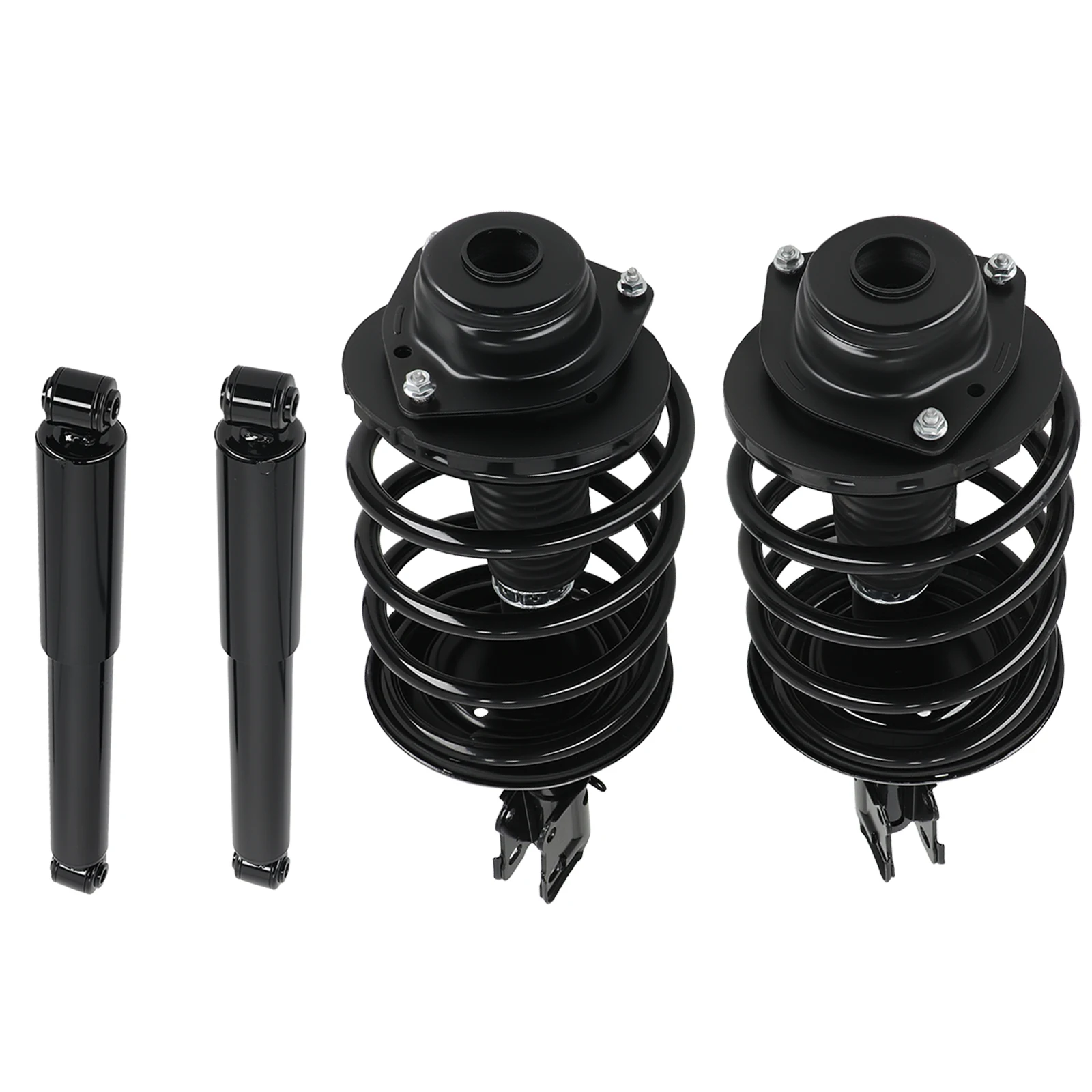 Комплект передних и задних амортизаторов с пружинами для Chrysler Grand Voyager 2000
Комплект передних и задних амортизаторов с пружинами для Chrysler Grand Voyager 2000