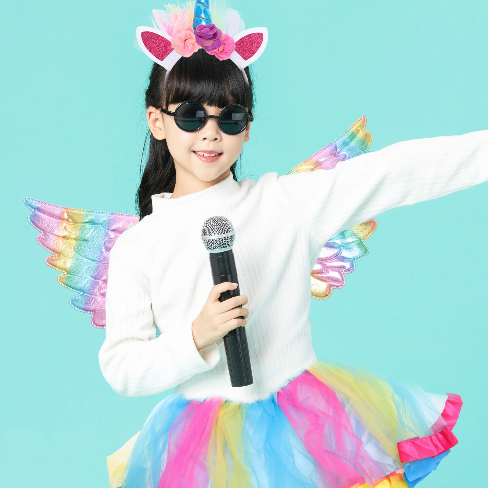 Unicorn Headb Costume Set Girls Tutu Dress Performance Clothes Photo Props Comfortable Easy to Wear Kids Active
Unicorn Headb Costume Set Girls Tutu Dress Performance Clothes Photo Props Comfortable Easy to Wear Kids Active