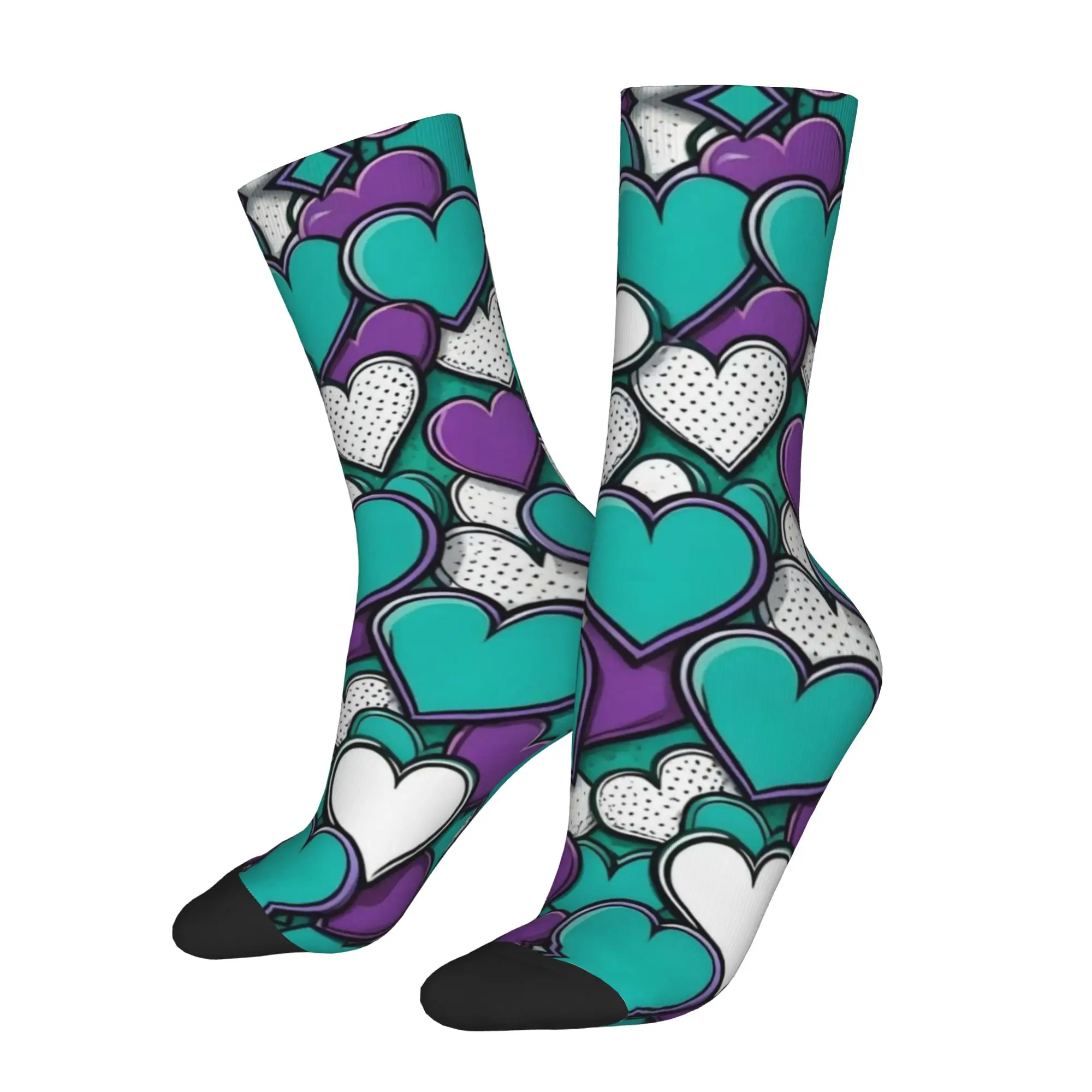 1 Pair Funny Sock Valentine's Day Balloons Green spots Rock Quality Pattern Printed Men Socks Novelty Men's Socks
1 Pair Funny Sock Valentine's Day Balloons Green spots Rock Quality Pattern Printed Men Socks Novelty Men's Socks