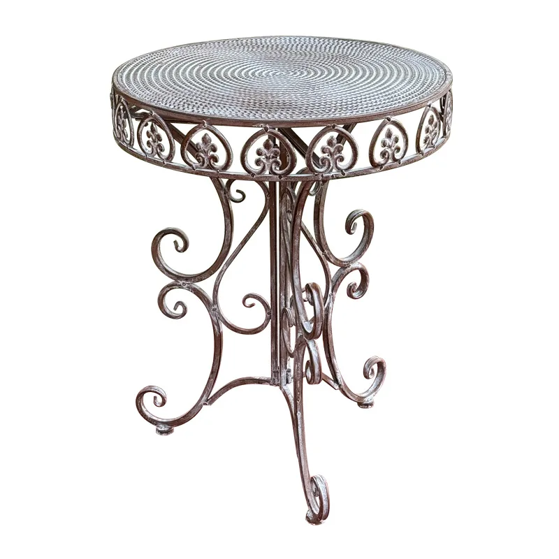 Factory Direct 2026 Garden European retro wrought iron tables and chairs simple and old effect tea tables and chairs balcony gar
Factory Direct 2026 Garden European retro wrought iron tables and chairs simple and old effect tea tables and chairs balcony gar