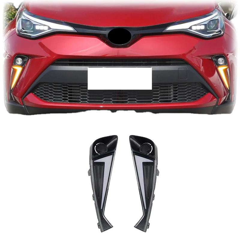 Gobison Driving Front Fog Lamp LED Daytime Running Light DRL Daylight Turn Signal for Toyota C-HR CHR 2021 Fog Light
Gobison Driving Front Fog Lamp LED Daytime Running Light DRL Daylight Turn Signal for Toyota C-HR CHR 2021 Fog Light
