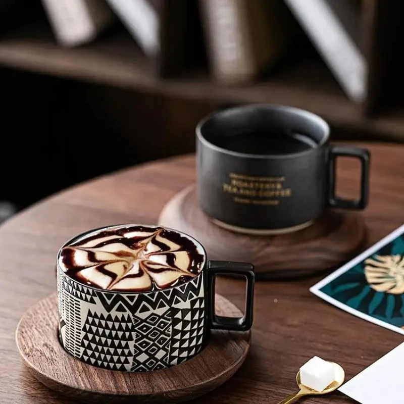 Creative American Coffee Cups, Saucers, Spoons, Coffee Milk Tea Handles, Porcelain Cups and Couple Water Cups - Novel Gifts
Creative American Coffee Cups, Saucers, Spoons, Coffee Milk Tea Handles, Porcelain Cups and Couple Water Cups - Novel Gifts