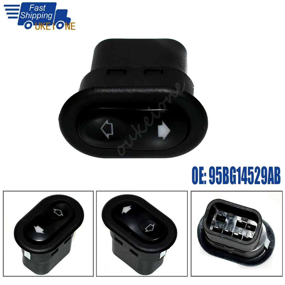Power Window Switch Passenger Side Control Button For Ford Fiesta Escort Contour Transit Mercury Cougar 95BG14529AB Auto Parts
Power Window Switch Passenger Side Control Button For Ford Fiesta Escort Contour Transit Mercury Cougar 95BG14529AB Auto Parts