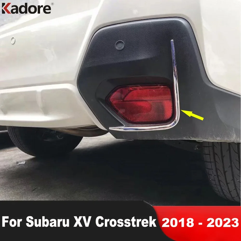 Rear Fog Light Lamp Cover Trim For Subaru XV Crosstrek 2018-2022 2023 Chrome Car Tail Foglight Eyelid Eyebrow Trims Accessories
Rear Fog Light Lamp Cover Trim For Subaru XV Crosstrek 2018-2022 2023 Chrome Car Tail Foglight Eyelid Eyebrow Trims Accessories