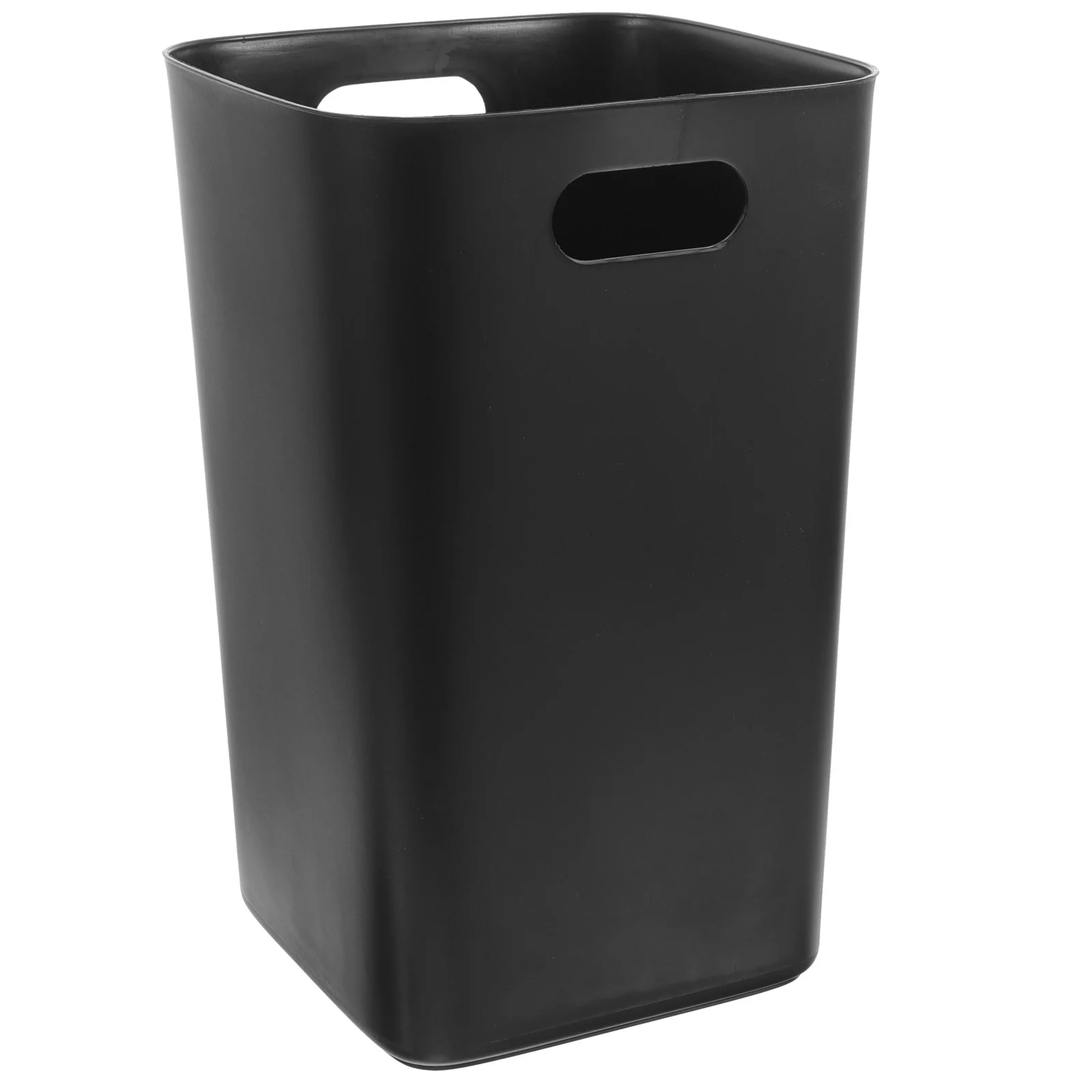 Black Lidless Kitchen Trash Can for Home Bathroom Bedroom Office Living Junk Case
Black Lidless Kitchen Trash Can for Home Bathroom Bedroom Office Living Junk Case