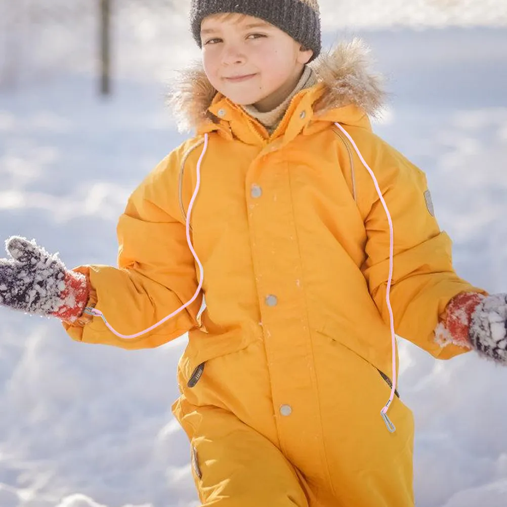2Pcs Kids Ski Glove Lanyards Pink Adjustable Elastic Mitten Clip Strap Neck Rope Winter Gloves Holder Safety Anti-Lost Rope
2Pcs Kids Ski Glove Lanyards Pink Adjustable Elastic Mitten Clip Strap Neck Rope Winter Gloves Holder Safety Anti-Lost Rope