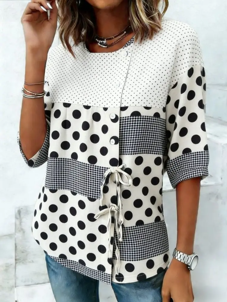 Lightweight Breathable Casual Minimalist Women's Shirt, Half Sleeve Loose Lazy Version Suitable For All Body Shapes Summer New
Lightweight Breathable Casual Minimalist Women's Shirt, Half Sleeve Loose Lazy Version Suitable For All Body Shapes Summer New