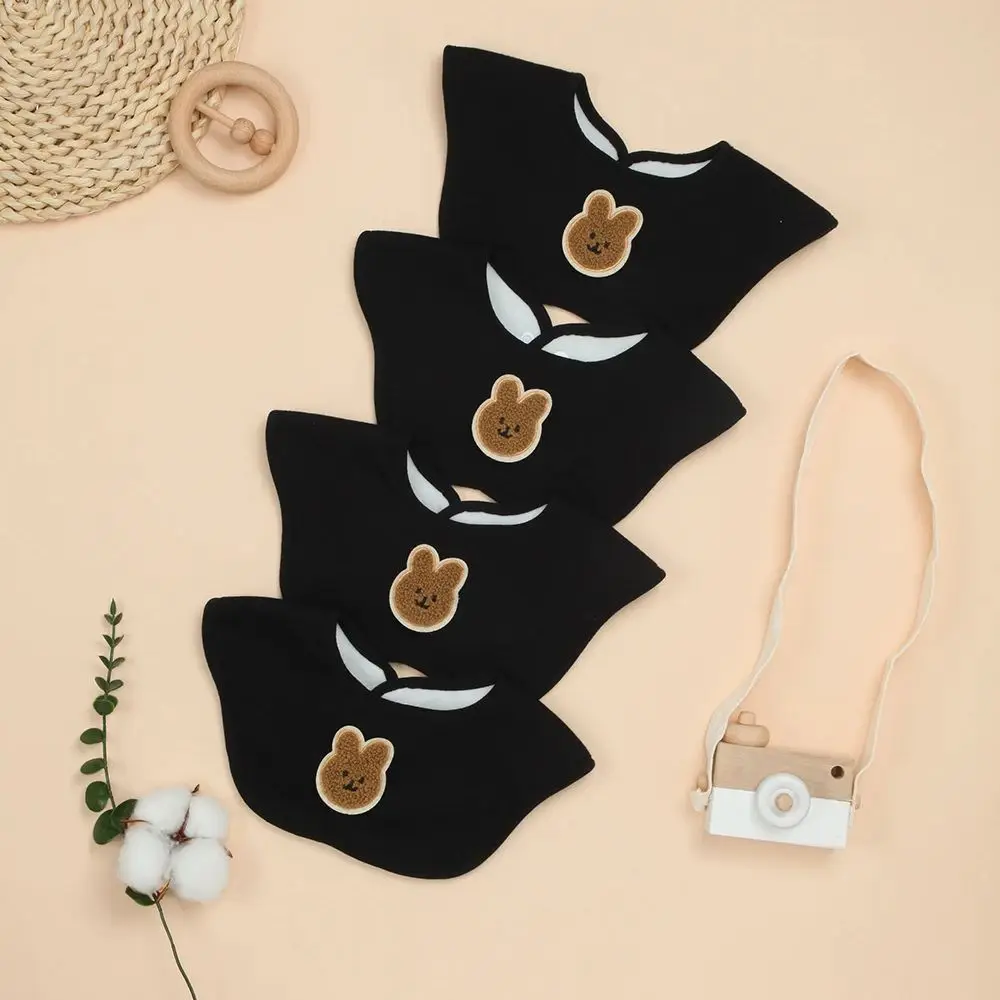 Набор из 4 мягких и впитывающих детских слюнявчиков с рюшами, регулируемой застежкой и гипоаллергенным материалом (черный)
Набор из 4 мягких и впитывающих детских слюнявчиков с рюшами, регулируемой застежкой и гипоаллергенным материалом (черный)