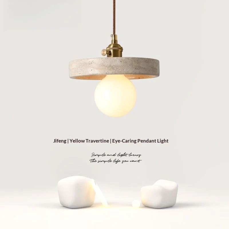 Японский подвесной светильник в стиле Ваби-Саби и Арт-Деко из травертина и дерева для гостиной, спальни, прикроватной зоны, потолочный светодиодный светильник
Японский подвесной светильник в стиле Ваби-Саби и Арт-Деко из травертина и дерева для гостиной, спальни, прикроватной зоны, потолочный светодиодный светильник