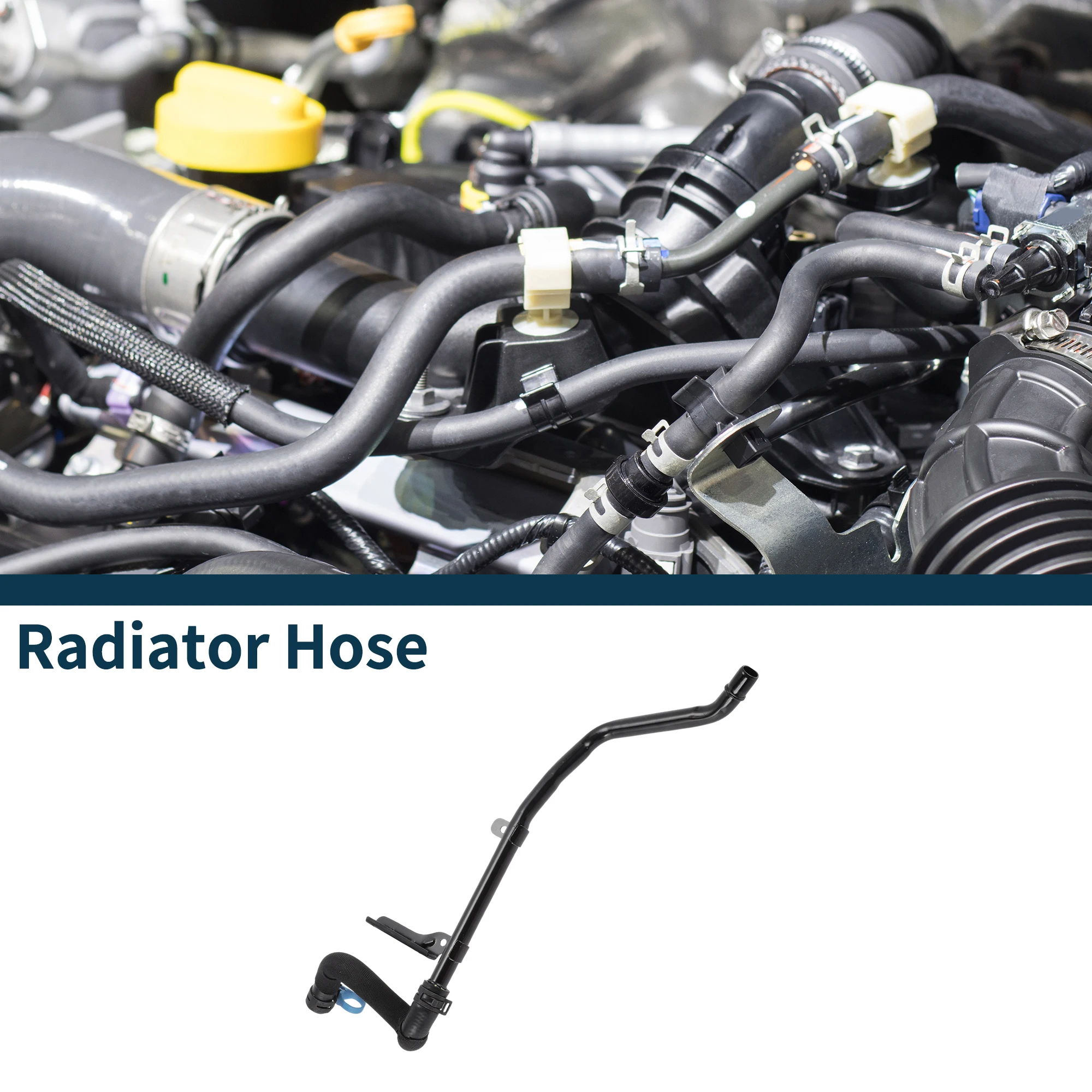 Motoforti Radiator Hose Heater Hose No.C2D56299 for Jaguar XJ 17 Rubber Iron Cooling Liquid Pipe Black 1 Pc
Motoforti Radiator Hose Heater Hose No.C2D56299 for Jaguar XJ 17 Rubber Iron Cooling Liquid Pipe Black 1 Pc