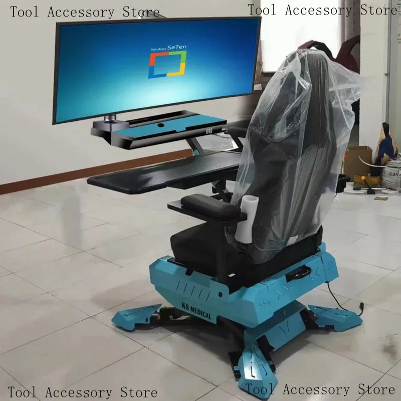Эргономичное игровое и офисное кресло Cockpit Excellence. Компьютерное игровое кресло с откидной спинкой в кабине (кроме 2 монитора)
Эргономичное игровое и офисное кресло Cockpit Excellence. Компьютерное игровое кресло с откидной спинкой в кабине (кроме 2 монитора)