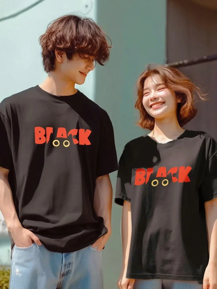 2025 Summer Black Cat Fashion High Quality 2d Cotton T-Shirt Loose T-Shirt Parent Child Family Children Couple Street T-Shirt
2025 Summer Black Cat Fashion High Quality 2d Cotton T-Shirt Loose T-Shirt Parent Child Family Children Couple Street T-Shirt