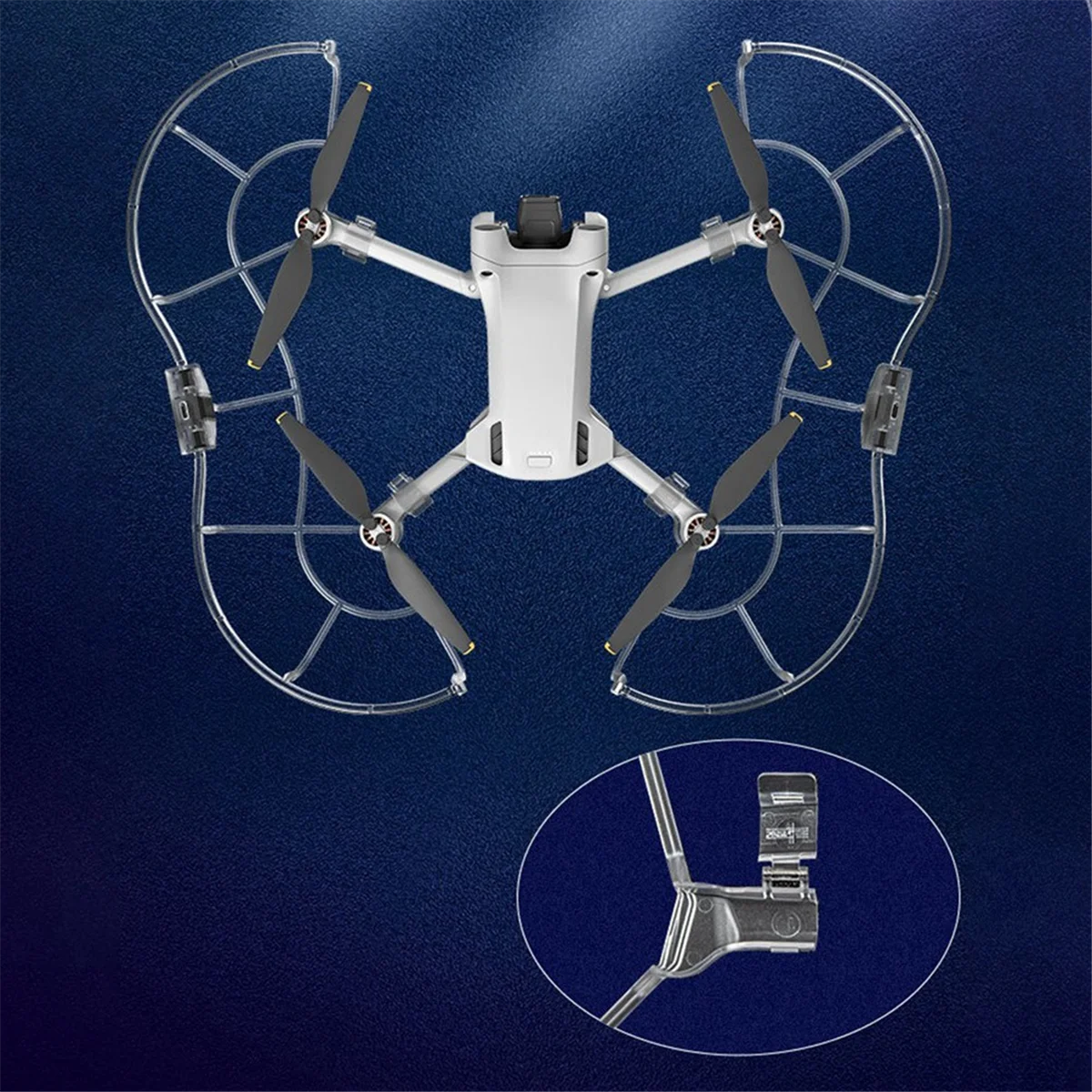 Blade Guard For Drone Mini3/3Pro Illuminated Paddle Protector Multi-Functional Convenient Bumper Ring Accessory
Blade Guard For Drone Mini3/3Pro Illuminated Paddle Protector Multi-Functional Convenient Bumper Ring Accessory