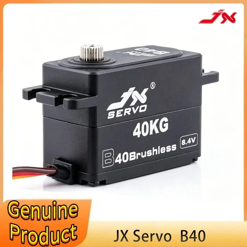 JX B40 40kg 8.4V Brushless High Torque Short Body Full Metal Servo 1/8 1/10 Remote Control Car Servo RC
JX B40 40kg 8.4V Brushless High Torque Short Body Full Metal Servo 1/8 1/10 Remote Control Car Servo RC