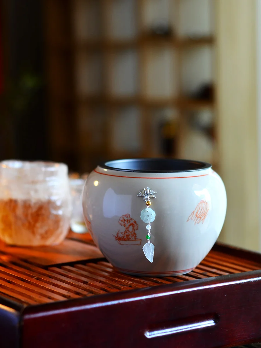 Retro Cerc Tea Waing Song Rhythm Sle Water Basin Gongfu Tea Ceremony Jar Jianui Personalized Creative Home Tea fai...
Retro Cerc Tea Waing Song Rhythm Sle Water Basin Gongfu Tea Ceremony Jar Jianui Personalized Creative Home Tea fai...