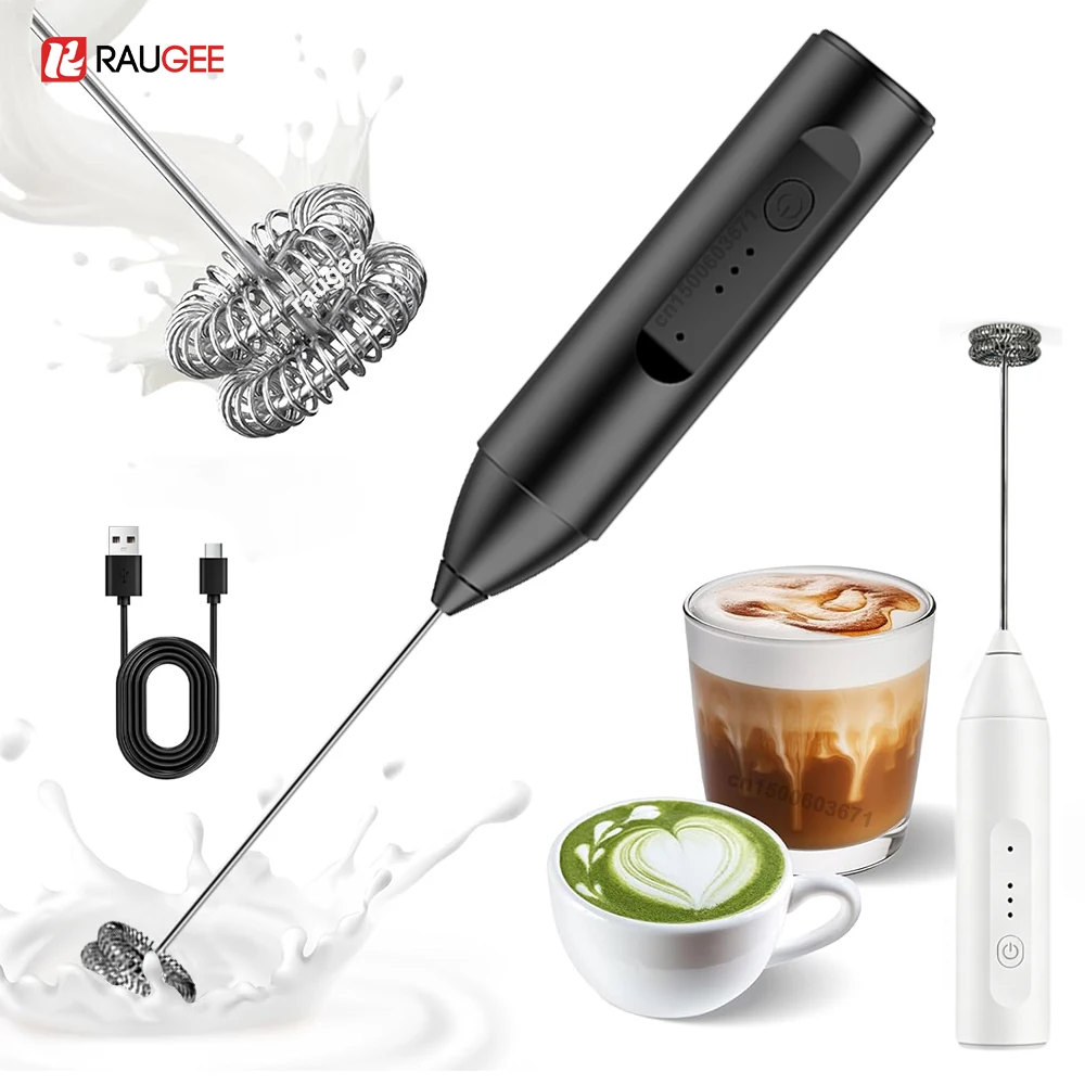Milk Frother Electric Milk Foamer Mini Coffee Whisk Mixer Rechargeable Portable Egg Beater Wireless Handheld Milk Foamer Maker
Milk Frother Electric Milk Foamer Mini Coffee Whisk Mixer Rechargeable Portable Egg Beater Wireless Handheld Milk Foamer Maker