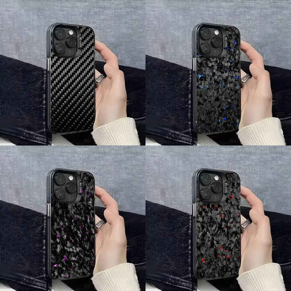 Carbon Fiber Fragments Tatter Phone Case For iPhone 16,15,14,13,12,11,Mini,Pro,E,SE4,XS,MAX Black Candy Matte Shell
Carbon Fiber Fragments Tatter Phone Case For iPhone 16,15,14,13,12,11,Mini,Pro,E,SE4,XS,MAX Black Candy Matte Shell