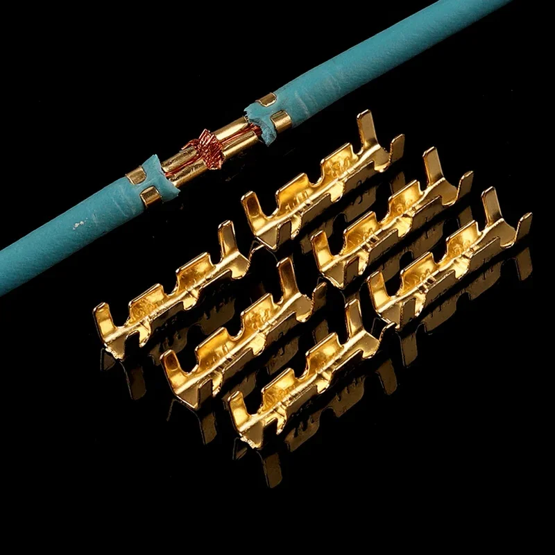 100PCS U-Shaped Copper Terminal Connectors 453/DJ454 Cold Pressing 0.3-4.0mm² with Teeth Fascia for Car Motorcycle Wiring Tab
100PCS U-Shaped Copper Terminal Connectors 453/DJ454 Cold Pressing 0.3-4.0mm² with Teeth Fascia for Car Motorcycle Wiring Tab