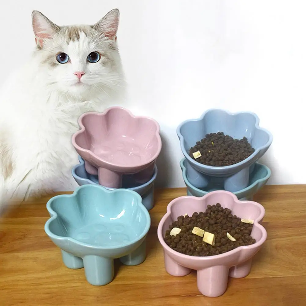 Stable Bottom Pet Bowl Odor-free Pet Bowl Elevated Pet Bowls with Safe Food Grade Material Neck Protection Tilted for Cats
Stable Bottom Pet Bowl Odor-free Pet Bowl Elevated Pet Bowls with Safe Food Grade Material Neck Protection Tilted for Cats