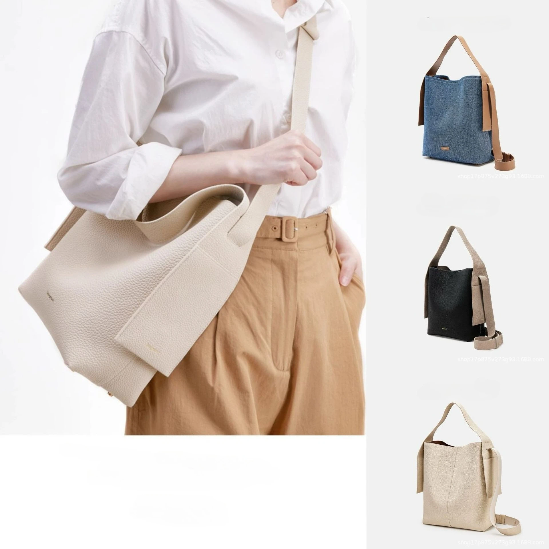 Yamashita Song Ear Hanging Tote Bag Made of High Quality Genuine Leather, Large Capacity, Fashionable Diagonal Cross Bag
Yamashita Song Ear Hanging Tote Bag Made of High Quality Genuine Leather, Large Capacity, Fashionable Diagonal Cross Bag