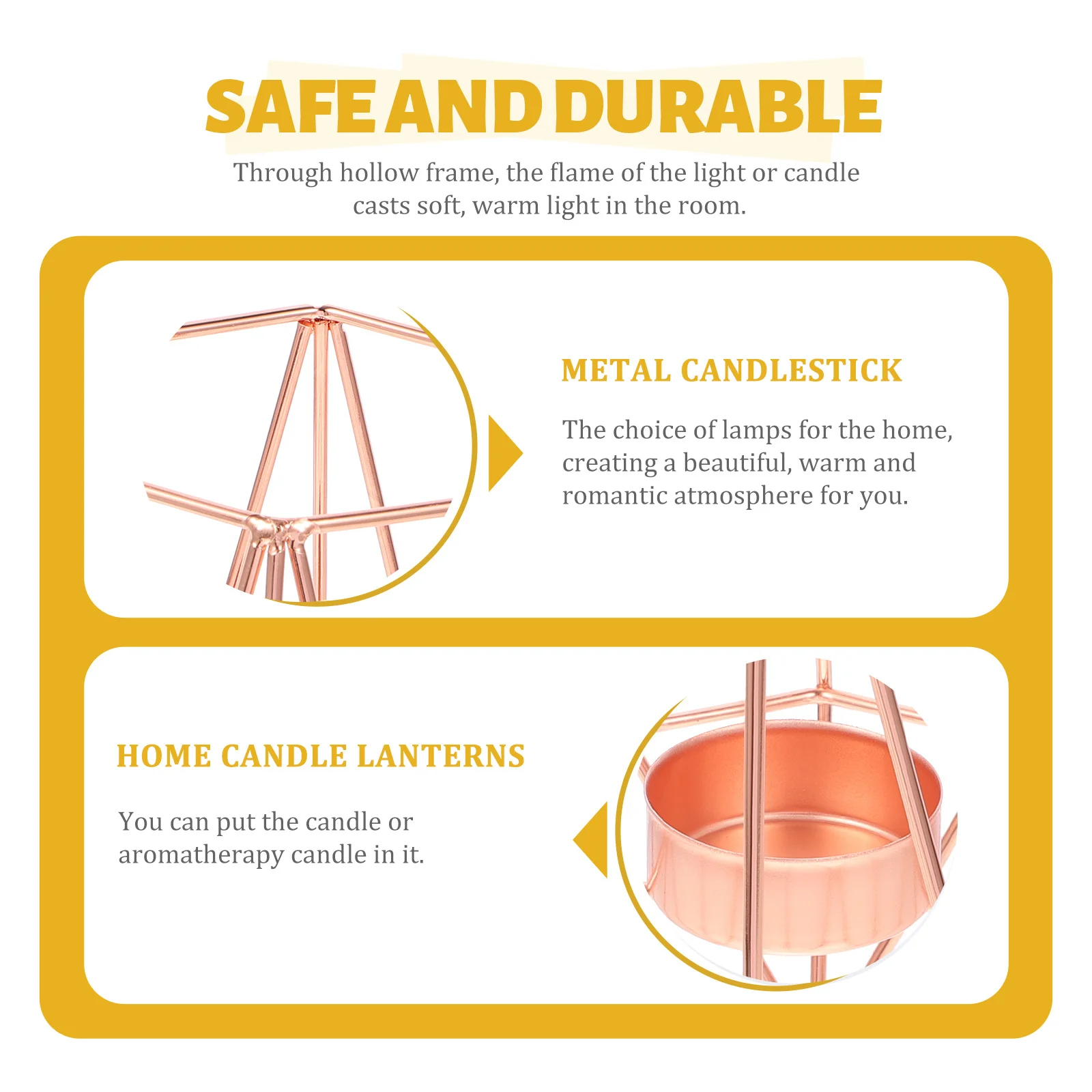 Rose Gold Large Metal Candlestick Hollow Iron Holder Home Table Lantern Romantic Party Decoration Metal Candlestick
Rose Gold Large Metal Candlestick Hollow Iron Holder Home Table Lantern Romantic Party Decoration Metal Candlestick