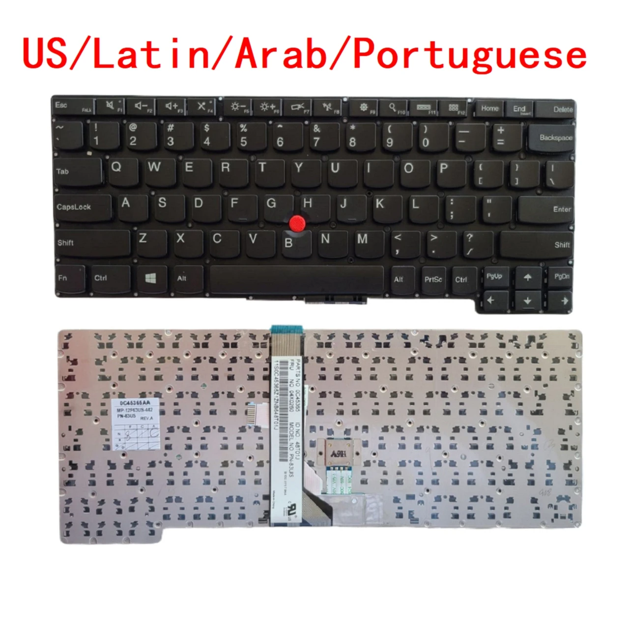 New US Latin Arab Portuguese Laptop Keyboard For Lenovo Thinkpad X1 Helix 2013 Notebook PC Replacement
New US Latin Arab Portuguese Laptop Keyboard For Lenovo Thinkpad X1 Helix 2013 Notebook PC Replacement