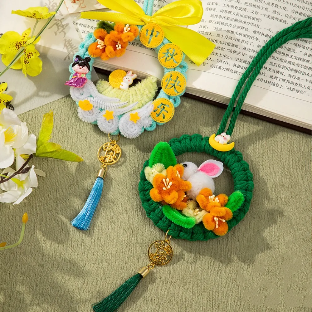 DIY Cartoon Rabbit Car Ornament Rabbit Handmade Mid Autumn Festival Decoration Bag Accessories Plush Material
DIY Cartoon Rabbit Car Ornament Rabbit Handmade Mid Autumn Festival Decoration Bag Accessories Plush Material