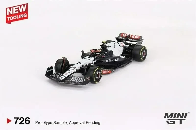 MINI GT 1:64 AlphaTauri AT04 #22 Yuki Tsunoda / #21 Nyck de Vries 2023 F1 2023 Diecast Collector's Vehicle Model Car
MINI GT 1:64 AlphaTauri AT04 #22 Yuki Tsunoda / #21 Nyck de Vries 2023 F1 2023 Diecast Collector's Vehicle Model Car