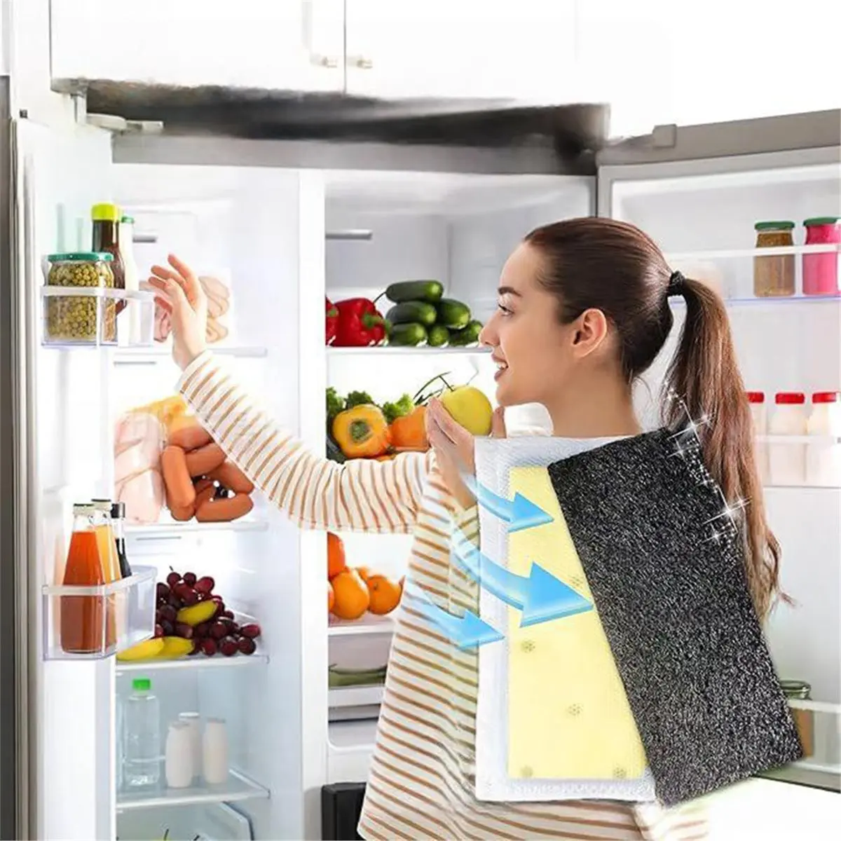 10pcs Antioxidant Filter Replacements Refrigerator Crisper and Produce Storage FRPAPK2RF Filter Carbon Pack
10pcs Antioxidant Filter Replacements Refrigerator Crisper and Produce Storage FRPAPK2RF Filter Carbon Pack
