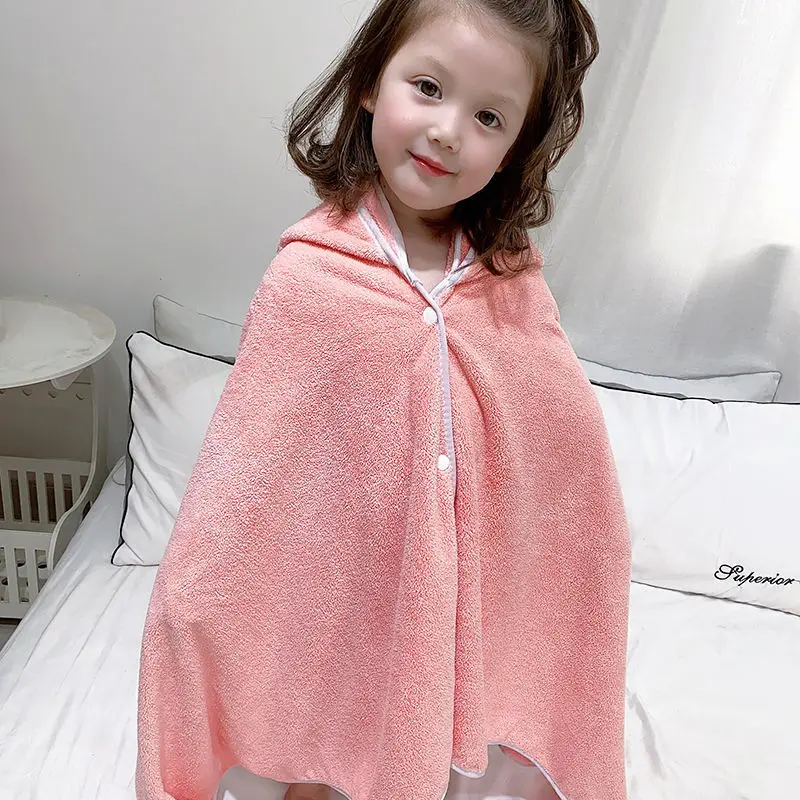 Cartoon Baby Hooded Cloak Bath Towel Soft Coral Velvet Absorbent Children Bathrobe Four Seasons Universal Newborn Sleeping Bag
Cartoon Baby Hooded Cloak Bath Towel Soft Coral Velvet Absorbent Children Bathrobe Four Seasons Universal Newborn Sleeping Bag