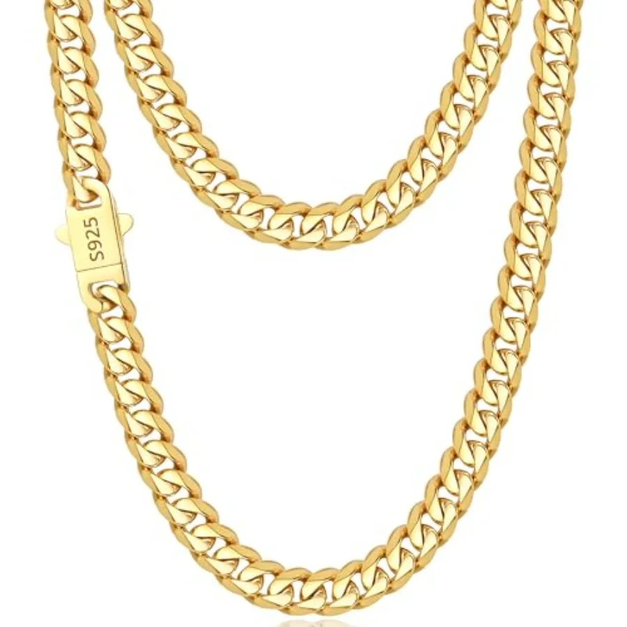 7mm 925 Cuban Link Chain Necklace for Men, Sterling Silver Chain for Men, Sturdy Fashion Mens Chains Necklace 18 20 22 24 26 In
7mm 925 Cuban Link Chain Necklace for Men, Sterling Silver Chain for Men, Sturdy Fashion Mens Chains Necklace 18 20 22 24 26 In