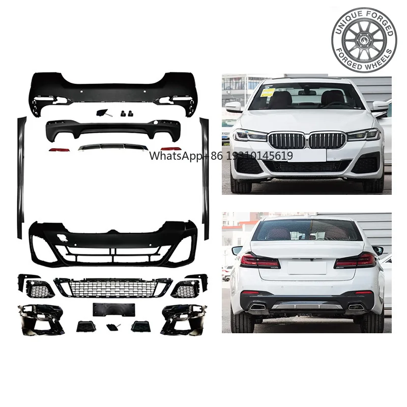 26 style 2021-2023 Car Modification Upgrade MT Body Kit Front Bumper Rear Bumper Surround Accessories For BMW 5 Series G30 G38
26 style 2021-2023 Car Modification Upgrade MT Body Kit Front Bumper Rear Bumper Surround Accessories For BMW 5 Series G30 G38