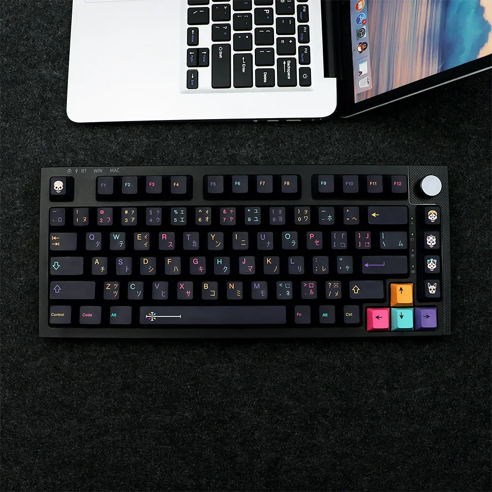 Original underground theme keycap PBT five-sided sublimation adaptation 61/68/75/87/104 mechanical keyboard
Original underground theme keycap PBT five-sided sublimation adaptation 61/68/75/87/104 mechanical keyboard