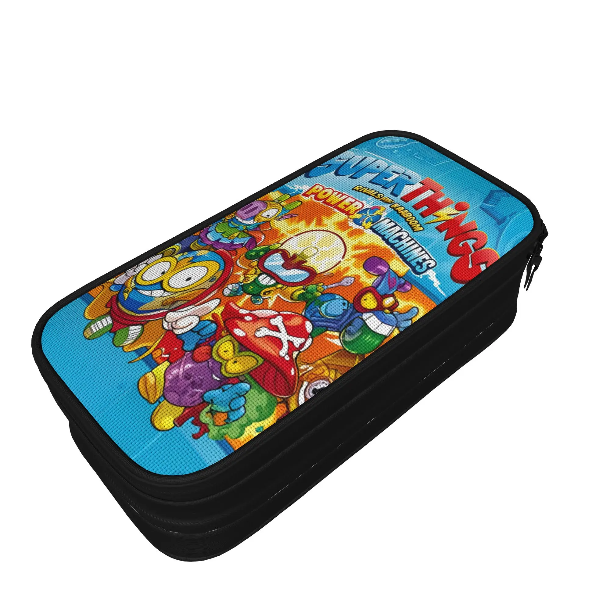 SuperThings Cartoon Pencil Case Cute Super Zings Kindergarten Bag Student Big Capacity School Supplies Cosmetic Pencilcases
SuperThings Cartoon Pencil Case Cute Super Zings Kindergarten Bag Student Big Capacity School Supplies Cosmetic Pencilcases